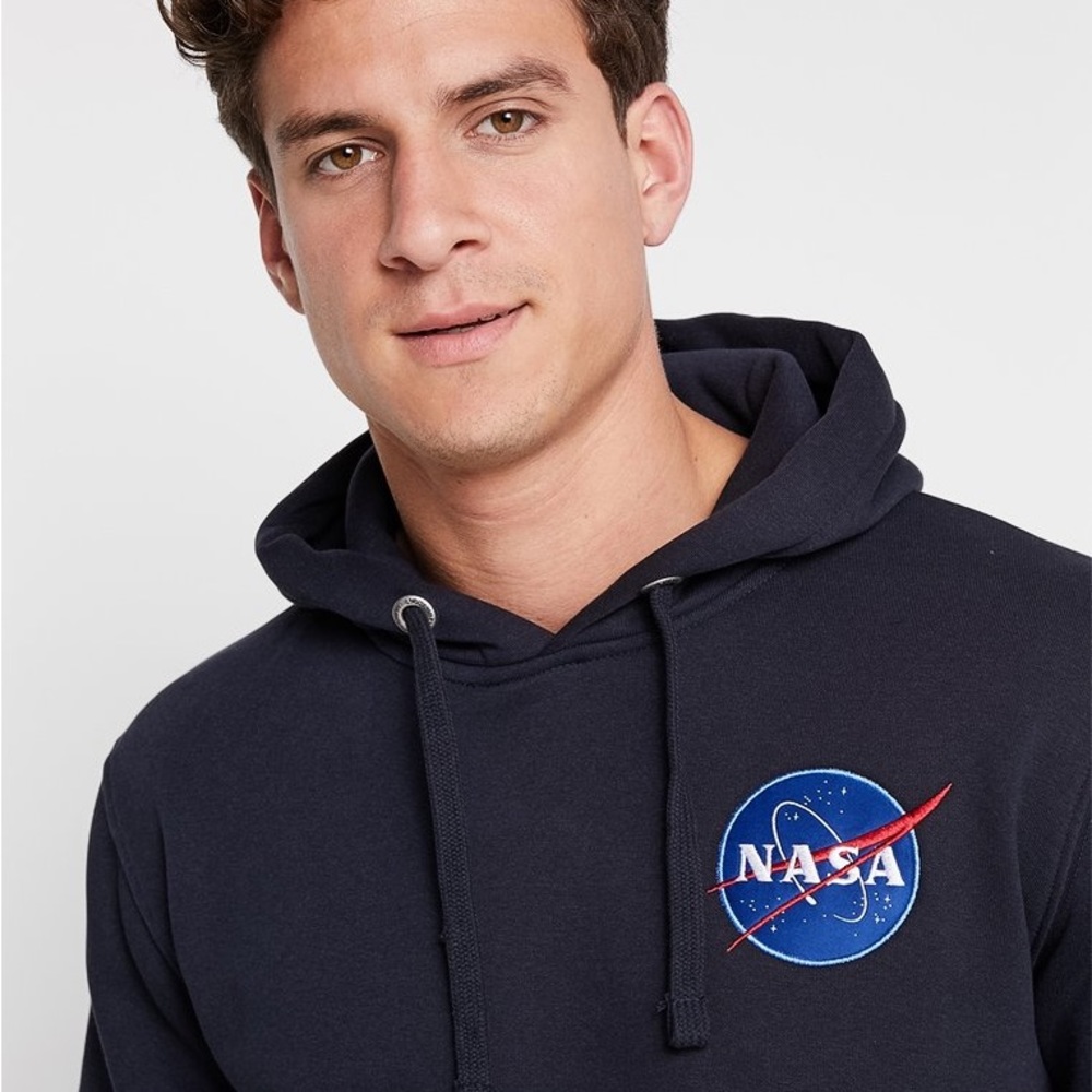 ALPHA INDUSTRIES NASA SPACE SHUTTLE HOODIE - Picture 11 of 12